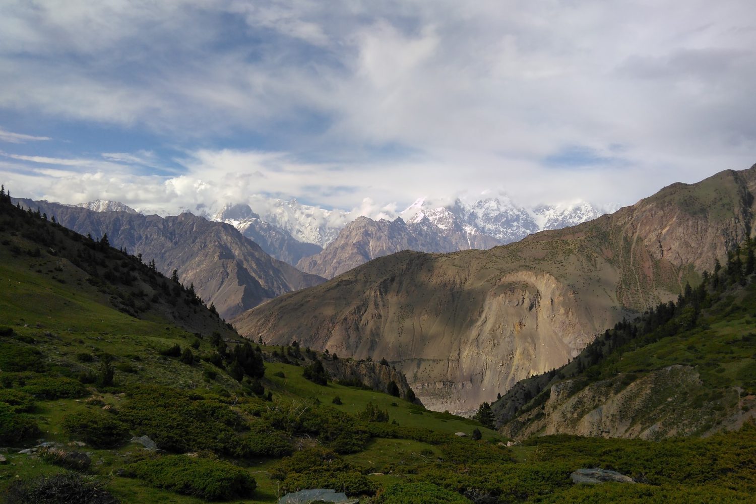 Rakaposhi Base Camp (Tagafari)-Minapin Glacier-Diran Base Camp (Kacheli)-Kacheli Lake