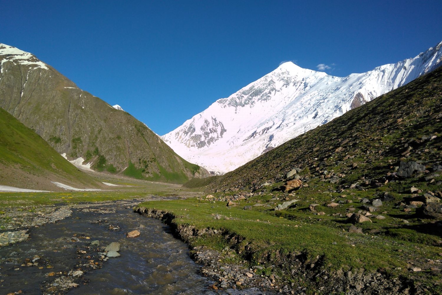 Rakaposhi Base Camp (Tagafari)-Minapin Glacier-Diran Base Camp (Kacheli)-Kacheli Lake